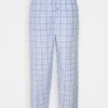 Pier One Pyjamasbukse - Light Blue/White -Moderne Klaer b5ede060a480464880aa0ac8c576f7a6