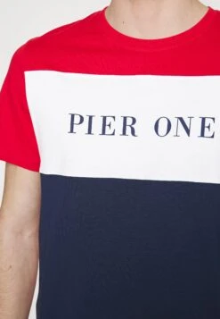 Pier One T-Shirts Med Print - Dark Blue -Moderne Klaer b6c71037d41f4c338925d47d900474aa