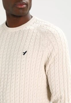 Pier One Strikkegenser - Off-White 10 Pier One Strikkegenser - Off-White -Moderne Klaer ba1cc6145e0443099ea0edf38fe53ae1