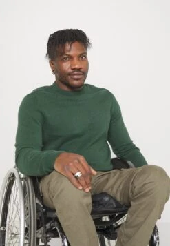 Pier One Strikkegenser - Dark Green -Moderne Klaer be54916fc9d54f10a9831041a0577849