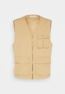 Pier One Vest - Tan -Moderne Klaer bea11cf259644319acacea296c66fde9