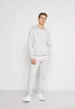 Pier One 2 Pack - Joggebukse - Mottled Light Grey/Mottled Dark Blue