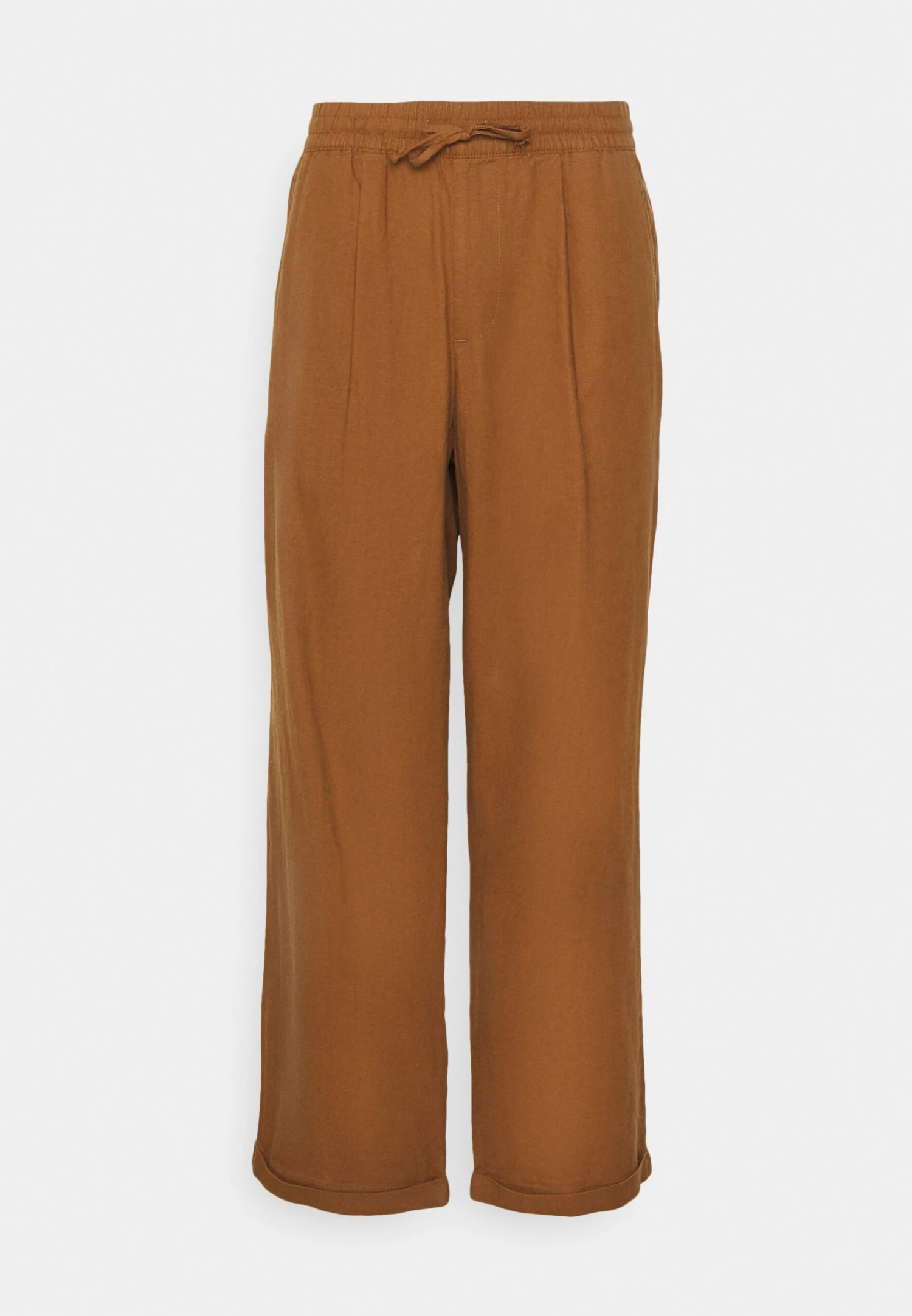 Pier One Drawcord Trousers Linen Blend - Bukse - Brown 6 Pier One Drawcord Trousers Linen Blend - Bukse - Brown - Bilde 4