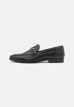 Pier One Leather - Slippers - Black