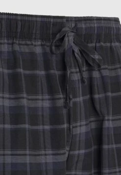 Pier One Pyjamasbukse - Black/Blue -Moderne Klaer d1417b01382d4270a5d94f76a84eb3c1