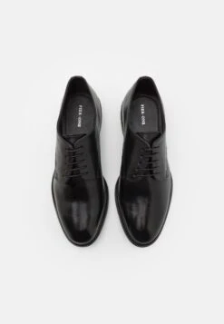 Pier One Leather - Snøresko - Black 11 Pier One Leather - Snøresko - Black -Moderne Klaer d329b480fd9647fcb02de0ad52e20a04