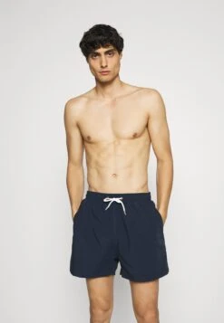 Pier One Peachy Soft Beach Shorts - Badeshorts - Dark Blue