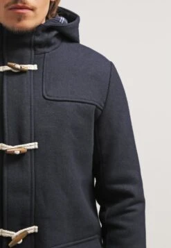 Pier One Kort Kåpe / Frakk - Navy -Moderne Klaer e0514f9f157e4e90bd427862806abeb8