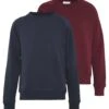 Pier One 2 Pack - Sweatshirt - Dark Blue/Bordeaux 2 Pier One 2 Pack - Sweatshirt - Dark Blue/Bordeaux -Moderne Klaer e8ca40f9b80c4f6f9ec83d1f66be0f35