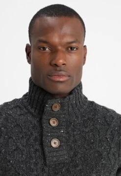 Pier One Strikkegenser - Mottled Dark Grey 11 Pier One Strikkegenser - Mottled Dark Grey -Moderne Klaer eb6dec66e1f147509263ea1a088f200f