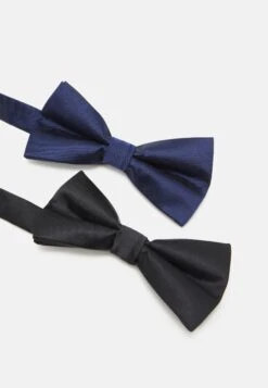 Pier One 2 Pack - Bow Tie - Black/Dark Blue -Moderne Klaer f57c2afe3e4247468f153a44d2b1effc