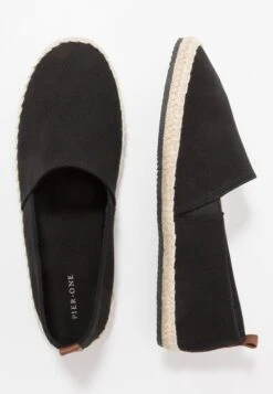 Pier One Rena Espadrille Unisex - Loafers - Black -Moderne Klaer fda4333a64ba4097b26d5091792f4618