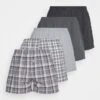Pier One 5 Pack - Boxershorts - Black/Grey/White -Moderne Klaer fecc50ee078b472b9c6298f11e57aac3